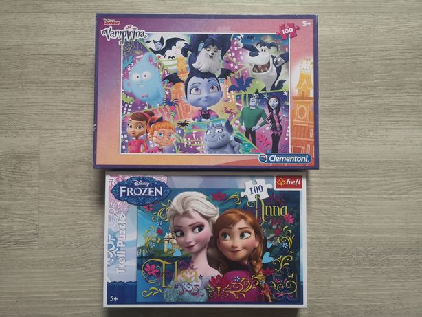 Puzzle Vamiprina , Frozen 100 szt