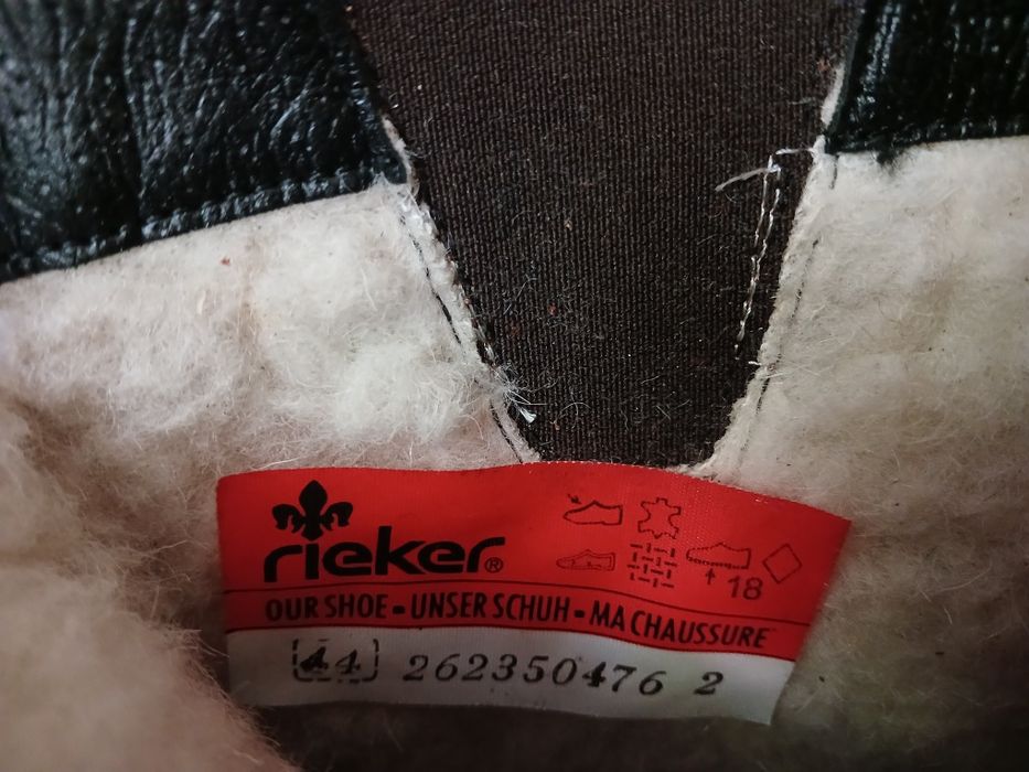 Черевики шкіряні Rieker