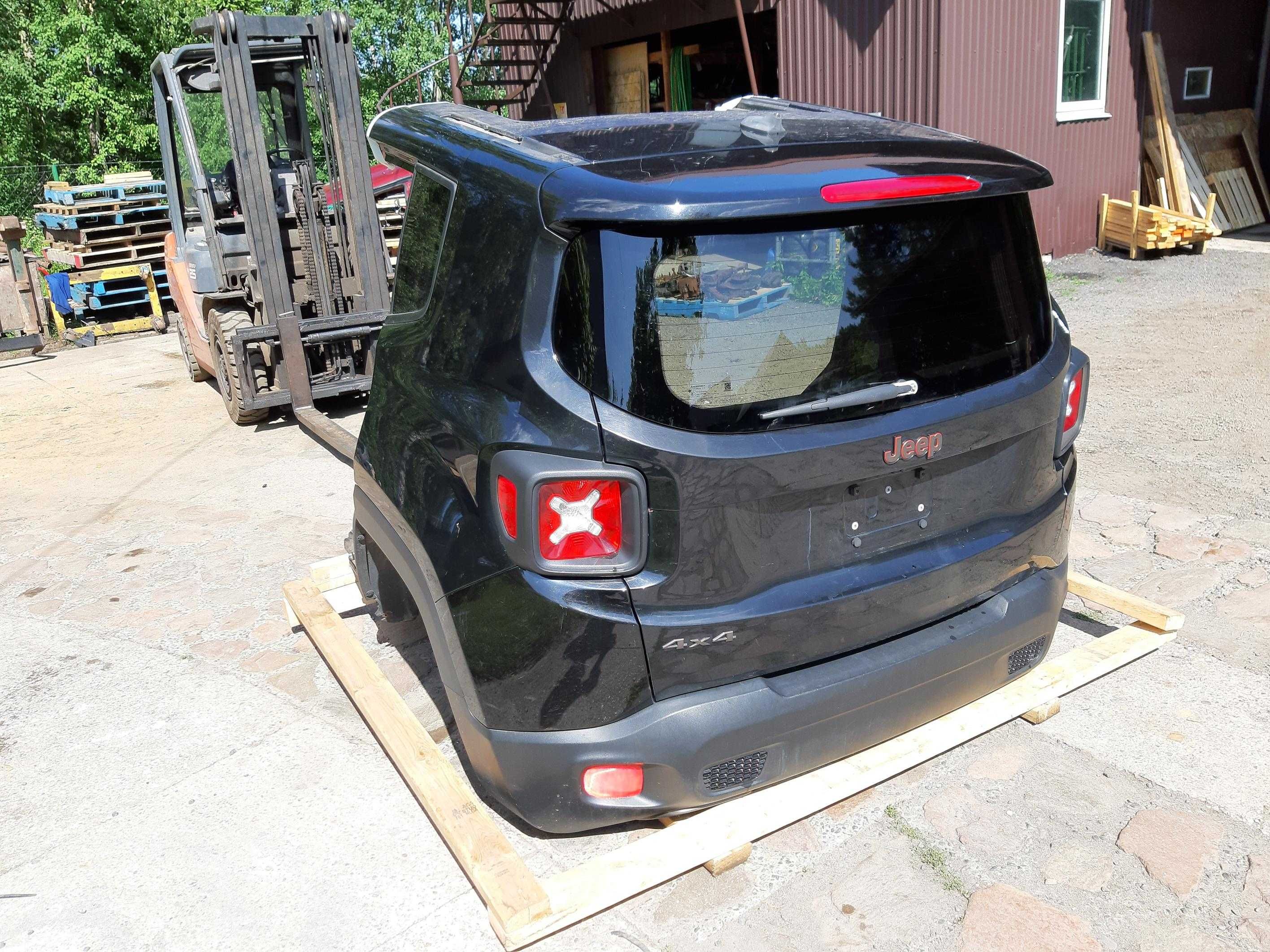 Klapa błotnik zderzak Jeep Renegade 2016r tył komplet