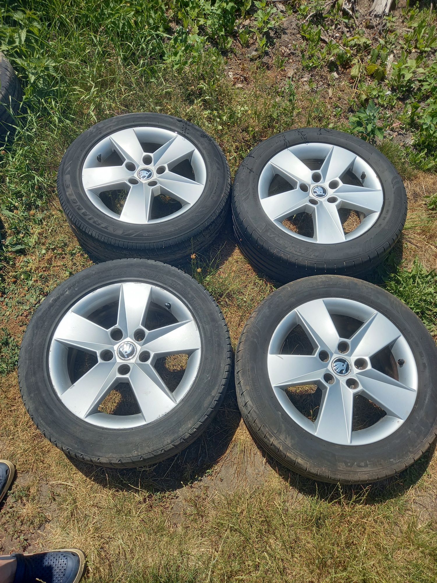 Диски 5×112 r16 skoda, vw