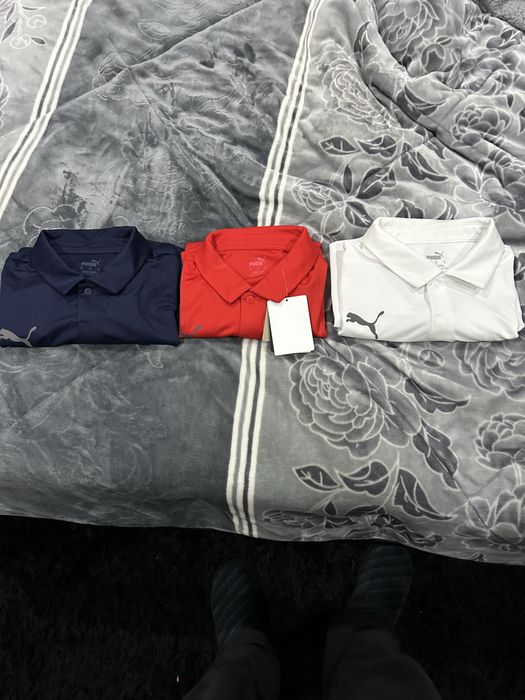 Conjunto de 3 polos Puma teamLIGA Sideline Polos