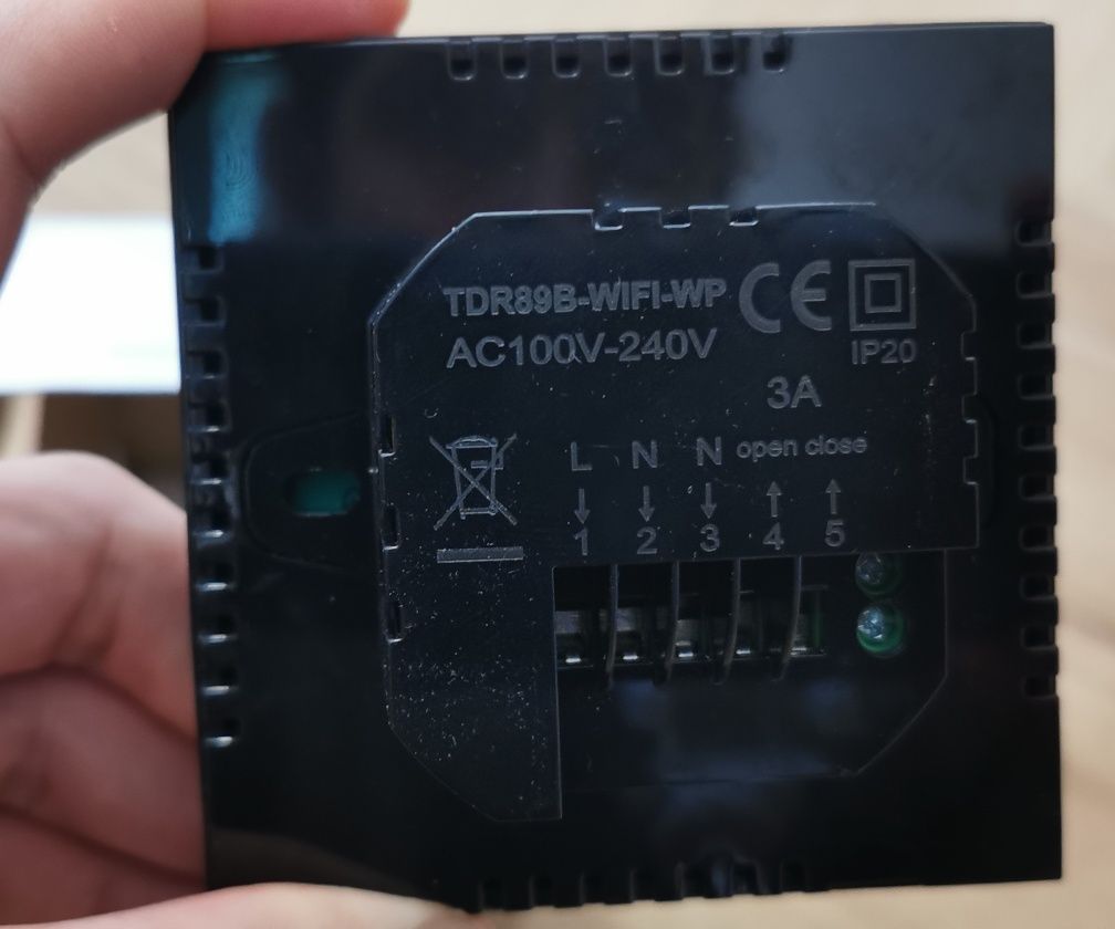 Розумний Термостат Beok Smart Wifi водяна тепла підлога, радіатори