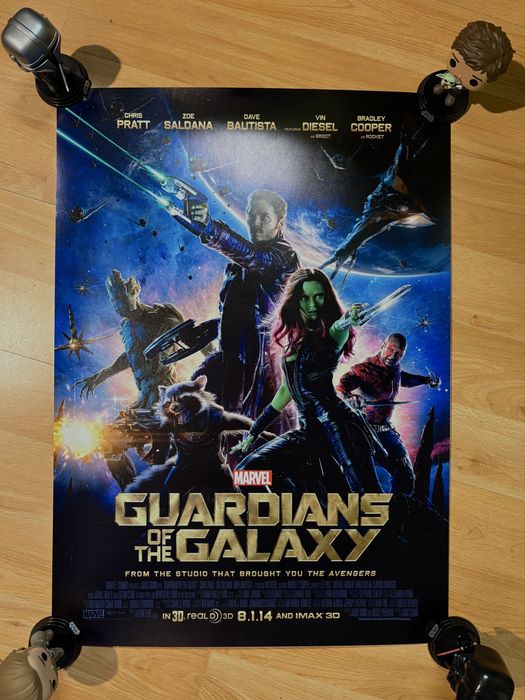 Plakat Strażnicy Galaktyki Marvel guradians of the galaxy