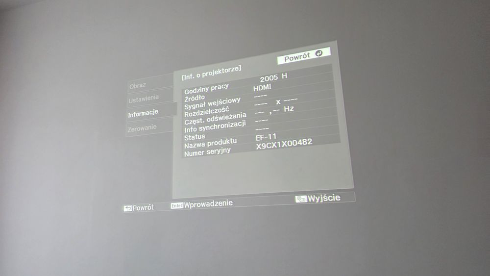 Epson EF-11. Projektor laserowy NA GWARANCJI + Xiaomi TV 4K Stick