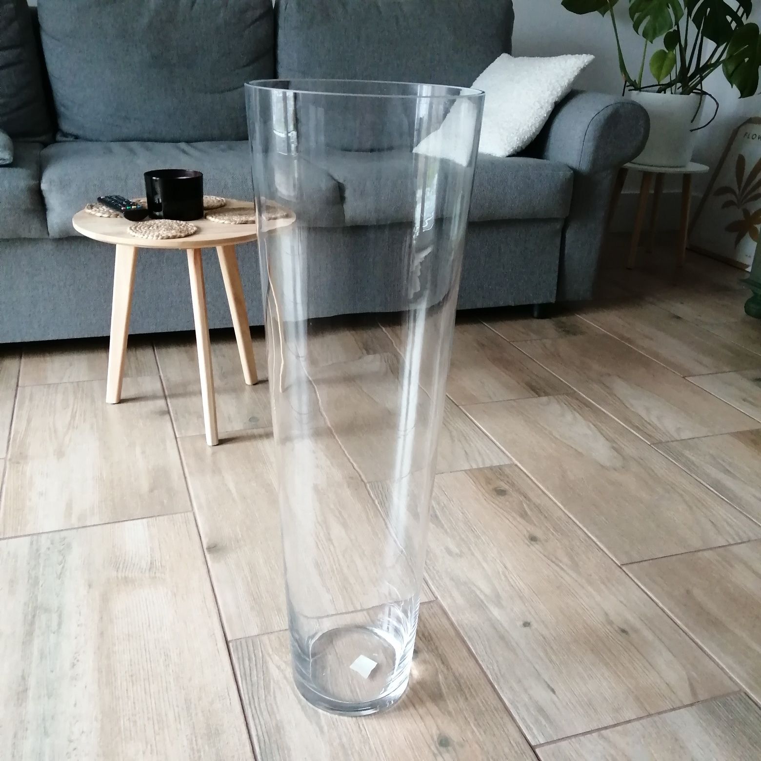 Wazon szklany 70 cm