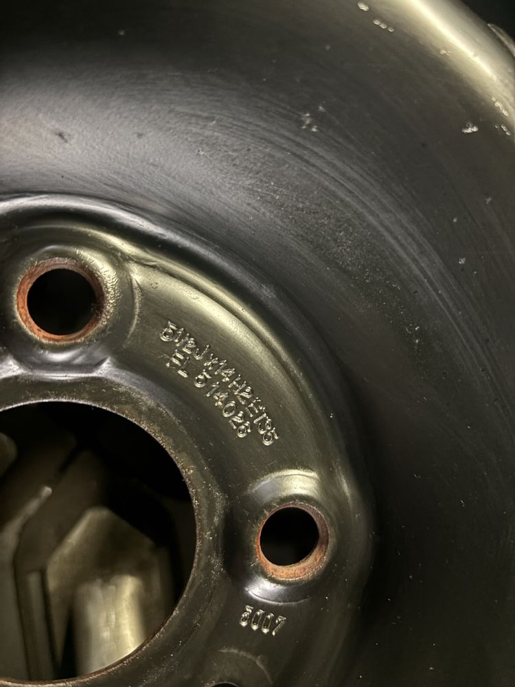 Koło zapasowe 14” 4x98 Fiat 500 Ford Ka 175/65/14
