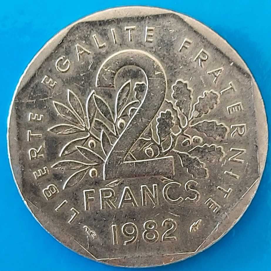 2 Francos de 1982, França, a Semeadora