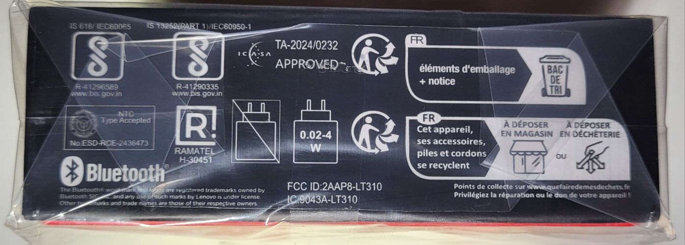 Słuchawki dokanałowe Lenovo TWS Yoga PC Edition