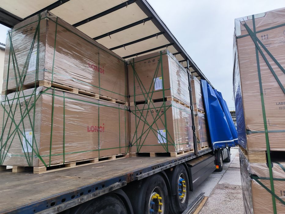 Продам двосторонні нові сонячні панелі 615Вт Longi LR8-66HGD-615M