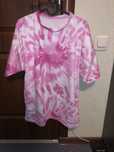 Tie-Dye футболка розовая