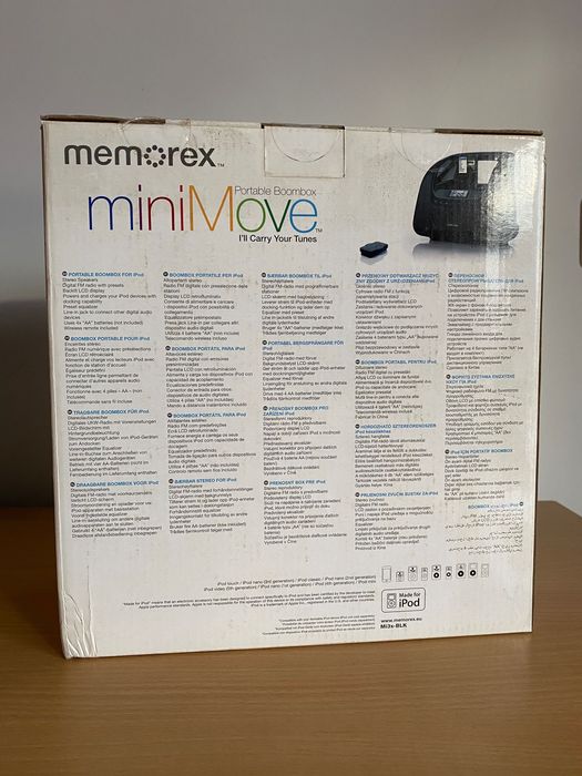 Coluna para iPod - Memorex miniMove