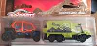 Modele Majorette Polaris RZR i Mercedes Benz Zetros seria Explorer