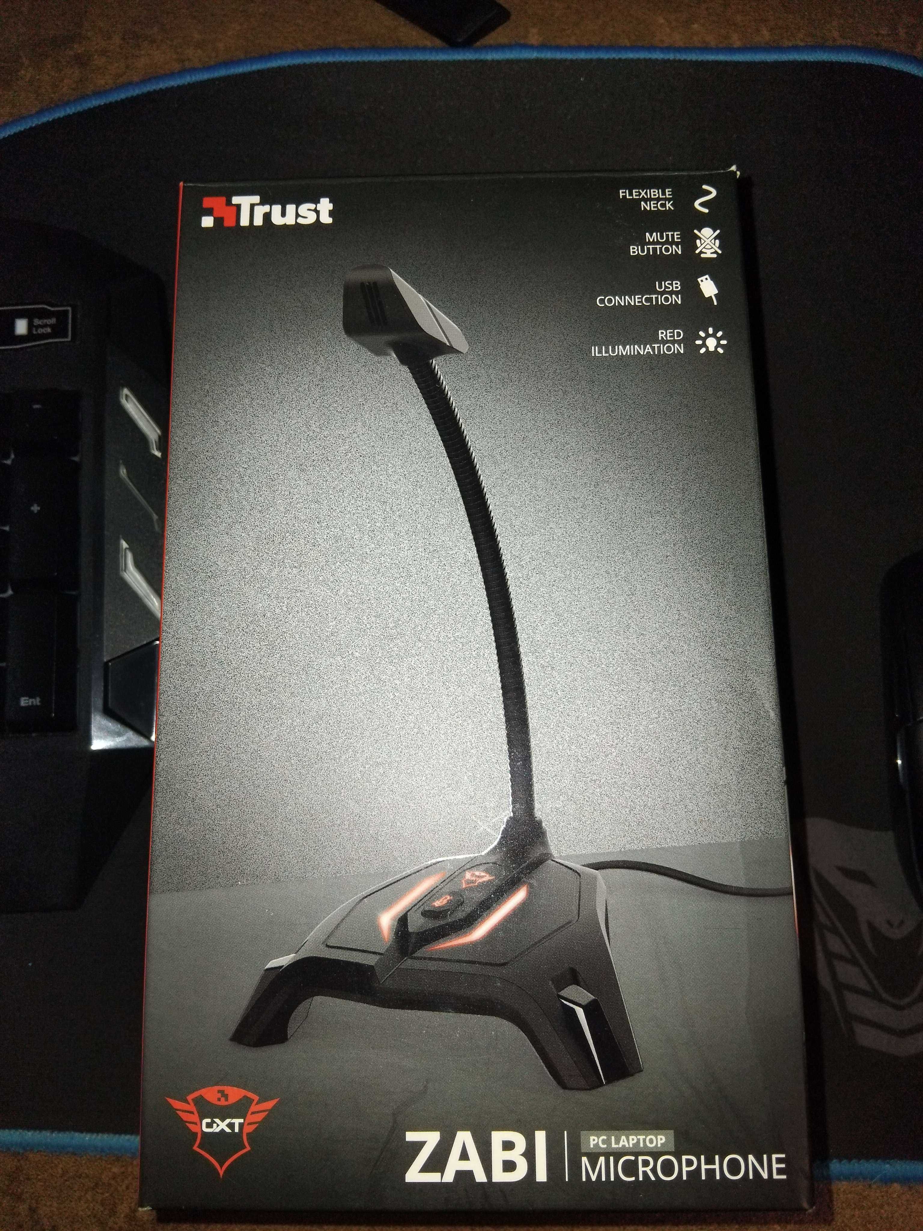 Микрофон для компьютера Trust ZABI