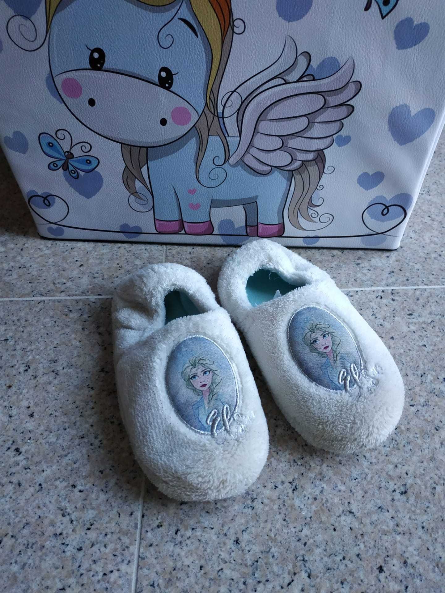 Pantufa criança Frozen tamanho 29/30