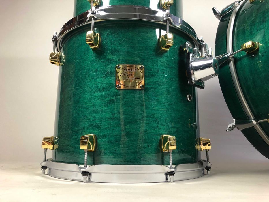 Perkusja Yamaha Maple Custom 22”/10”/12”/14” Turquoise