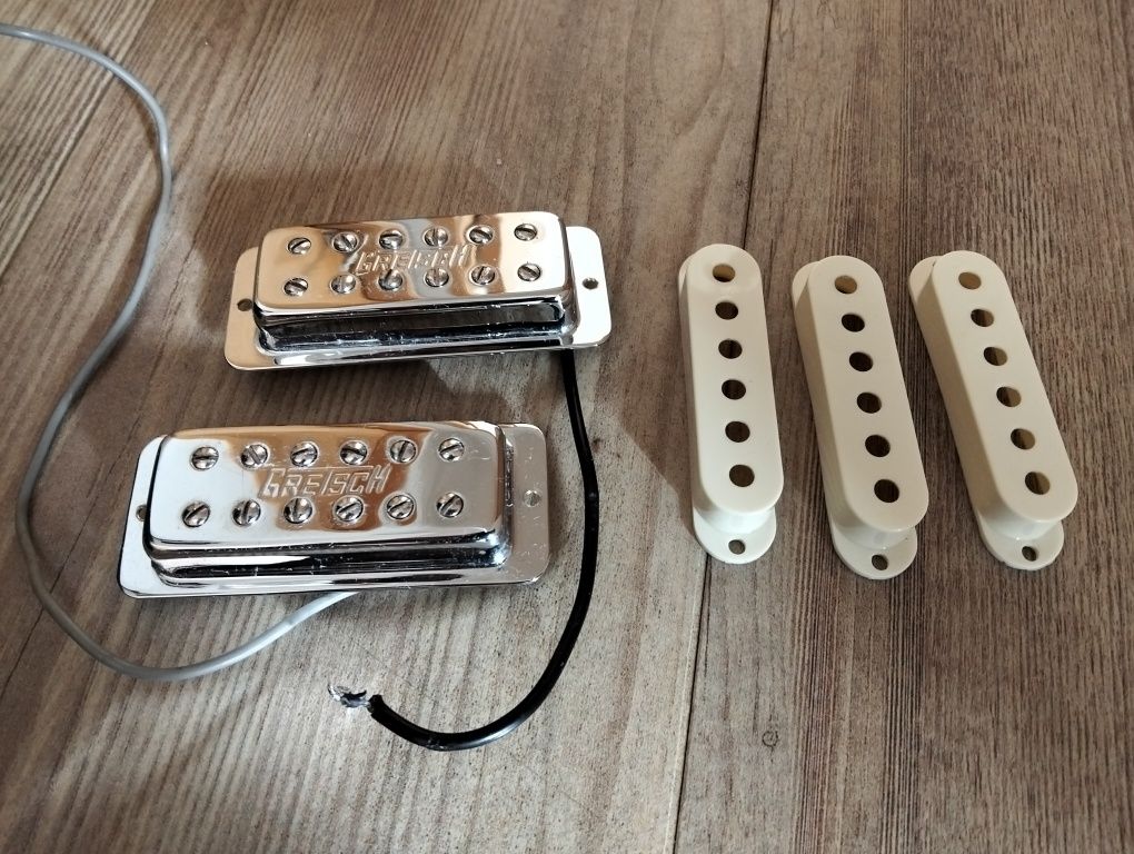 Gretsch mini-humbuckers e acessórios
