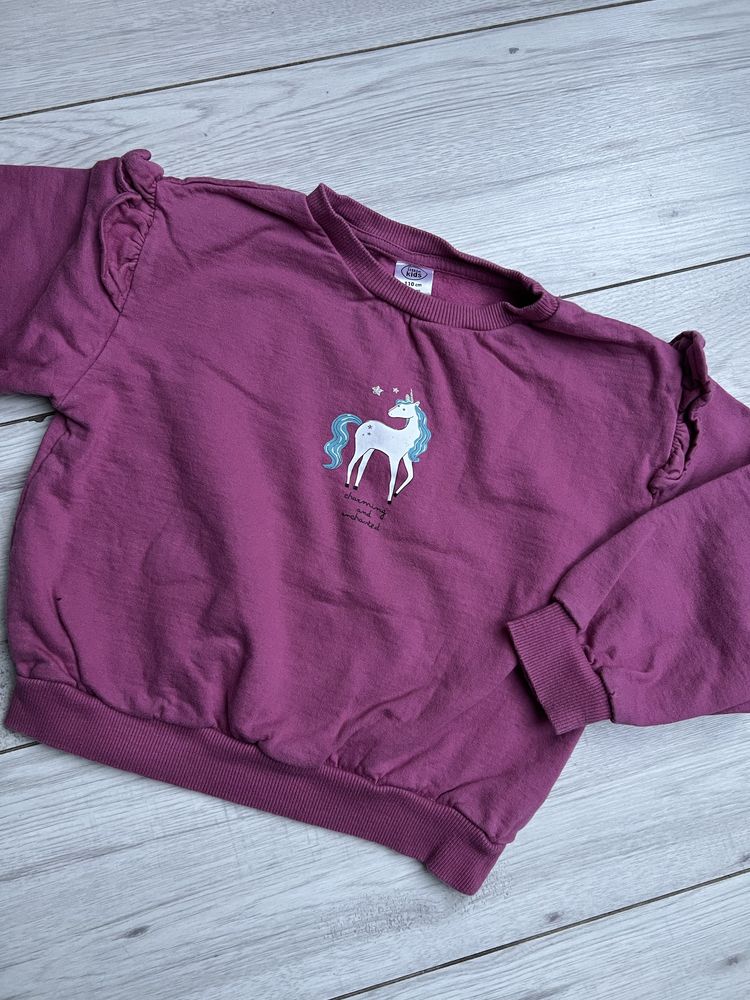 Bluza dresowa jednorożec unicorn 110 Pepco