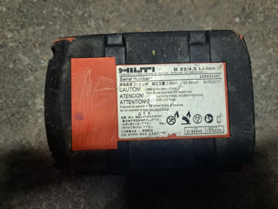 Bateria Hilti 4ah