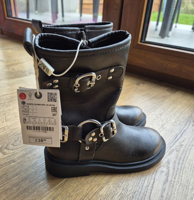 Kozaki Zara Nowe rozmiar 29