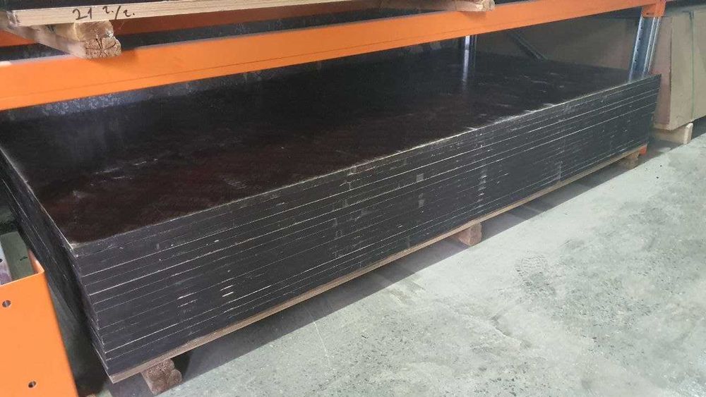 Фанера 2500х1250х 21мм Китай опалубка ФСФ тополь ламинированная