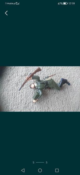 Figurka żołnierza niemieckiego