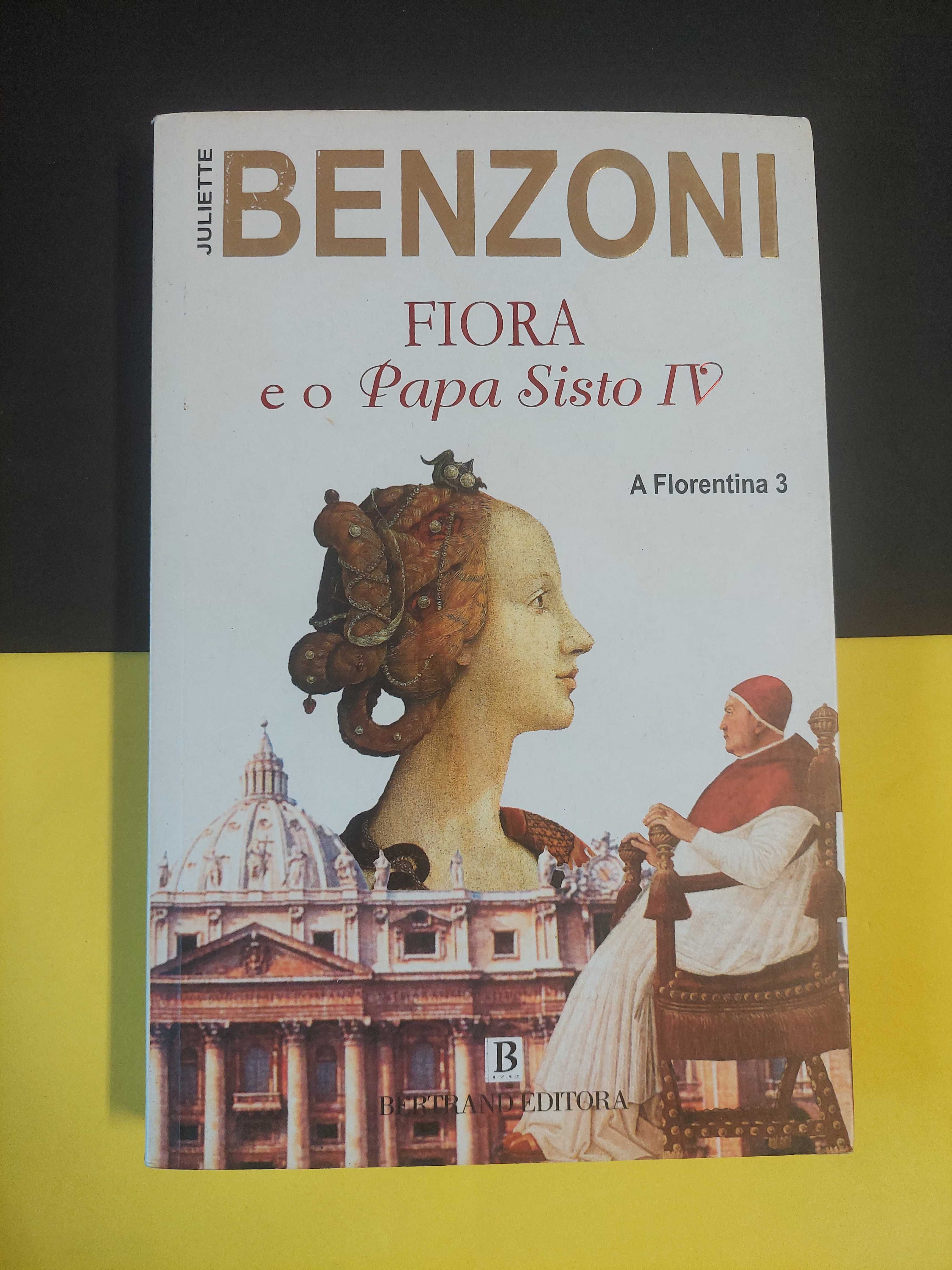 Juliette Benzoni - A florentina, 4 volumes