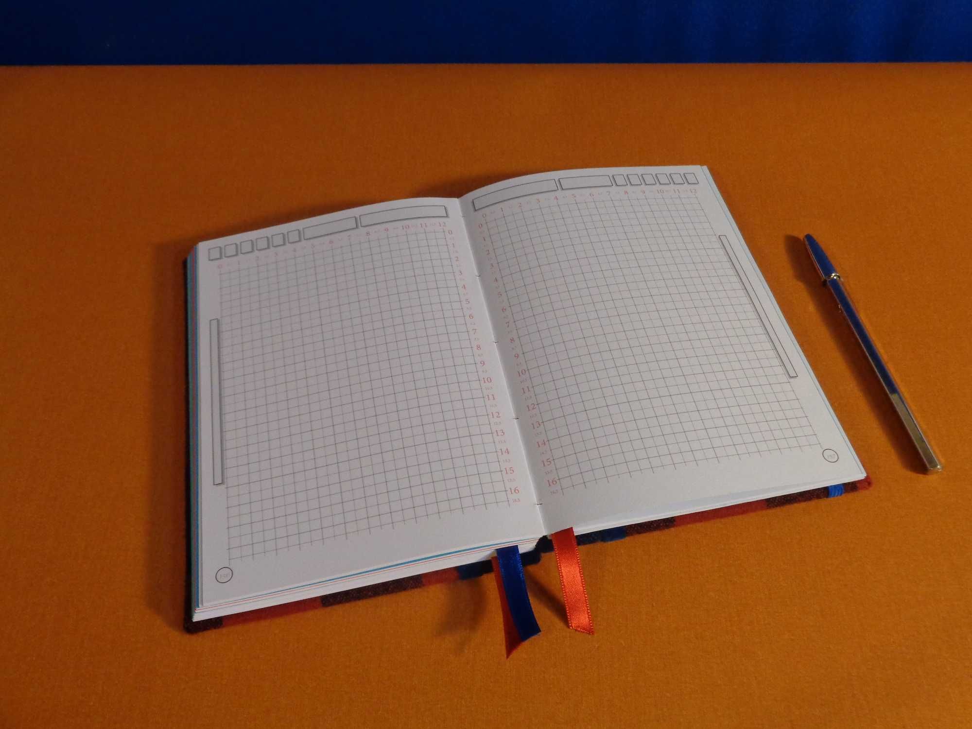 Caderno A5 de Costura Copta. Feito à mão. Hiper resistente e flexível.