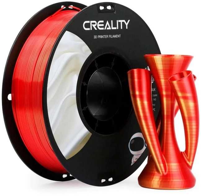PLA пластик Creality 3D принтера шелковый блеск 1.75мм 1кг RED GOLD