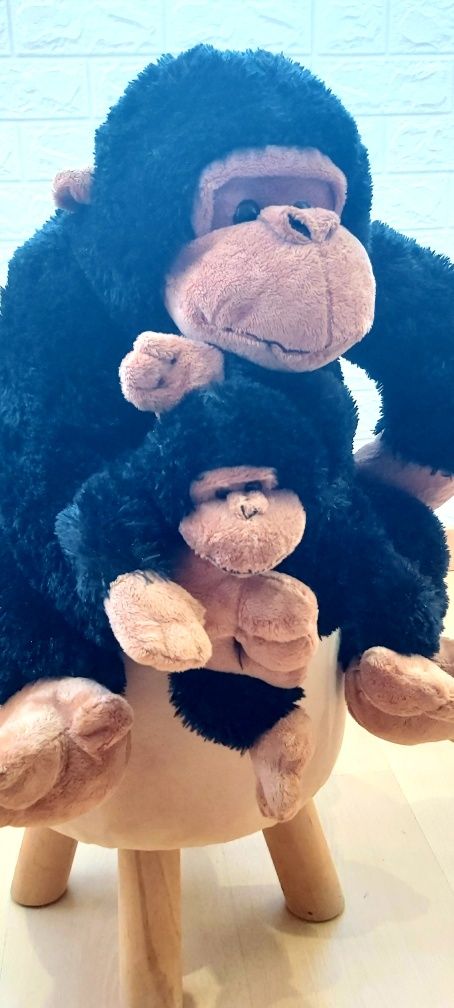 Peluche "Macaco c/filhote