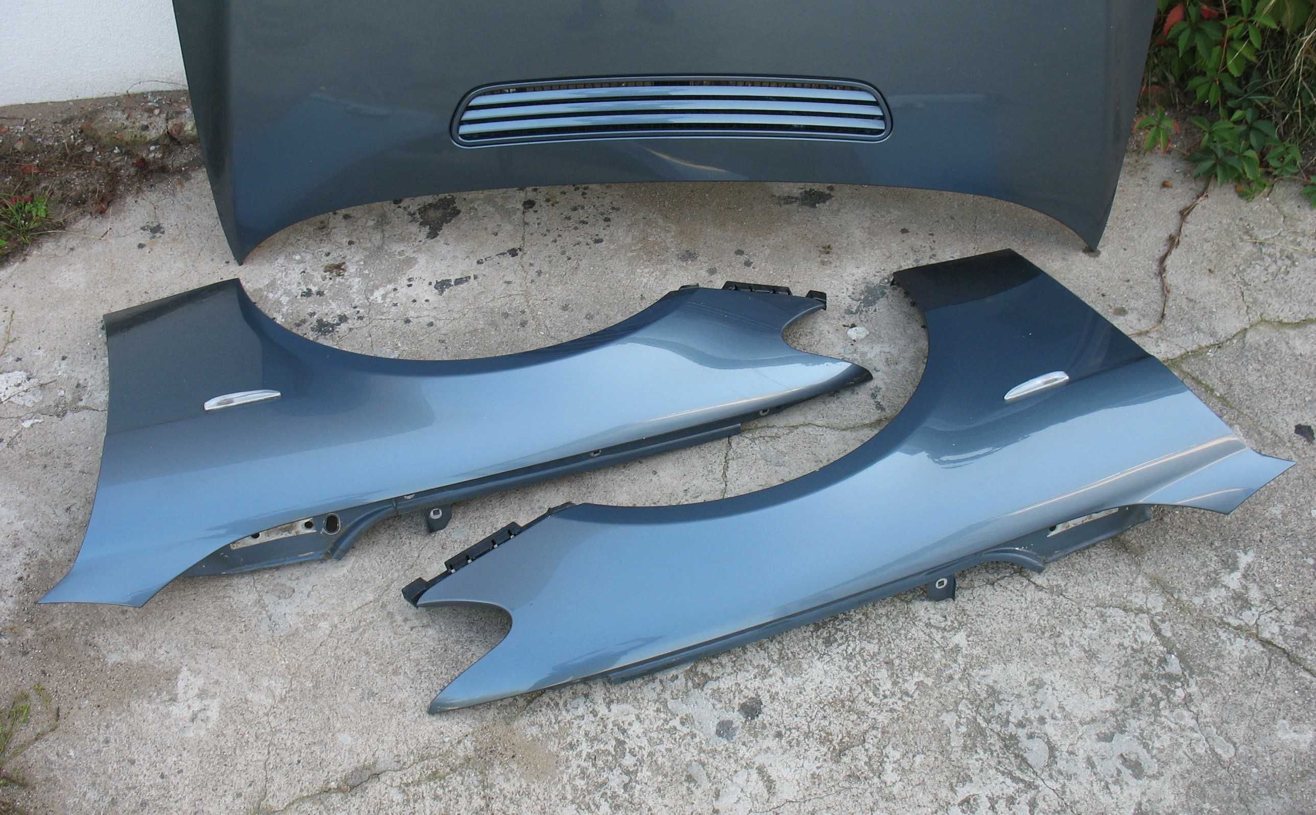 BMW 7 E65 Lift błotnik Prawy przód Michiganblau