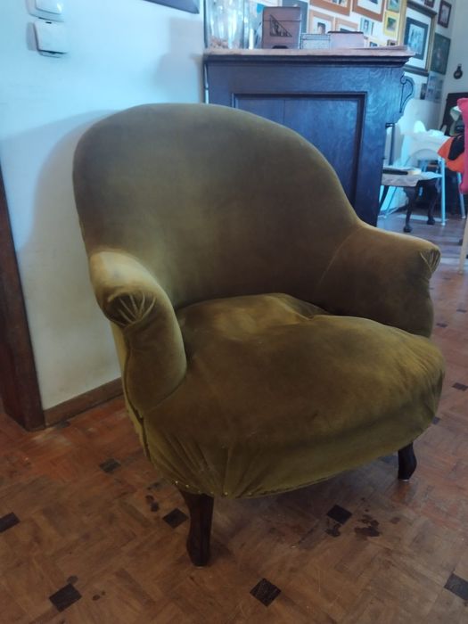 Poltrona de Veludo