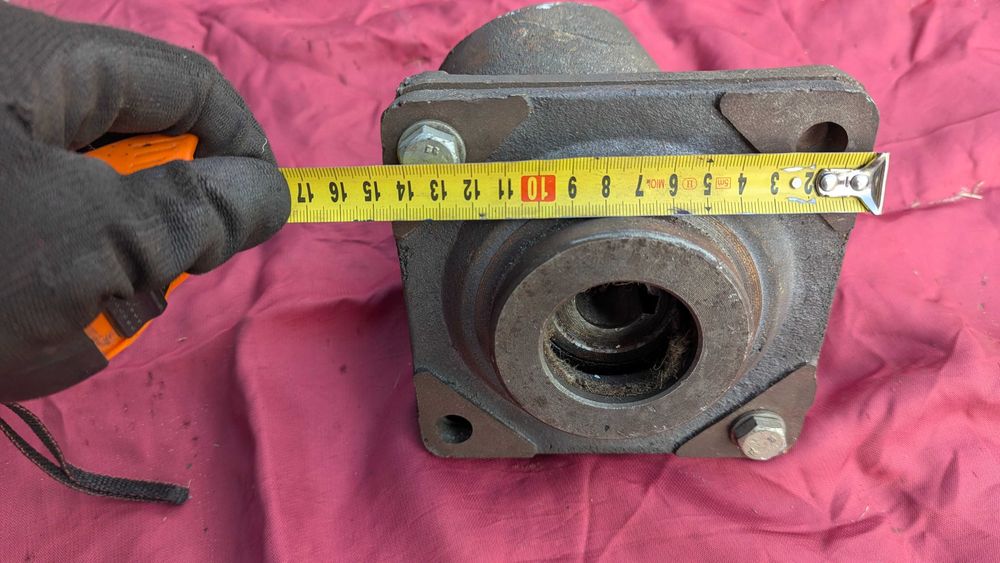 редуктор вигрузного шнека, кутовий