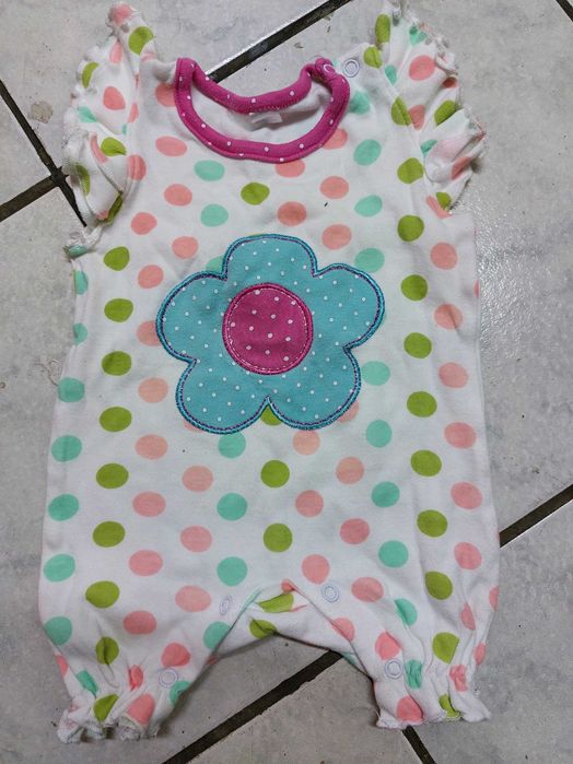 Rampers na lato dla dziewczynki rozm. 62