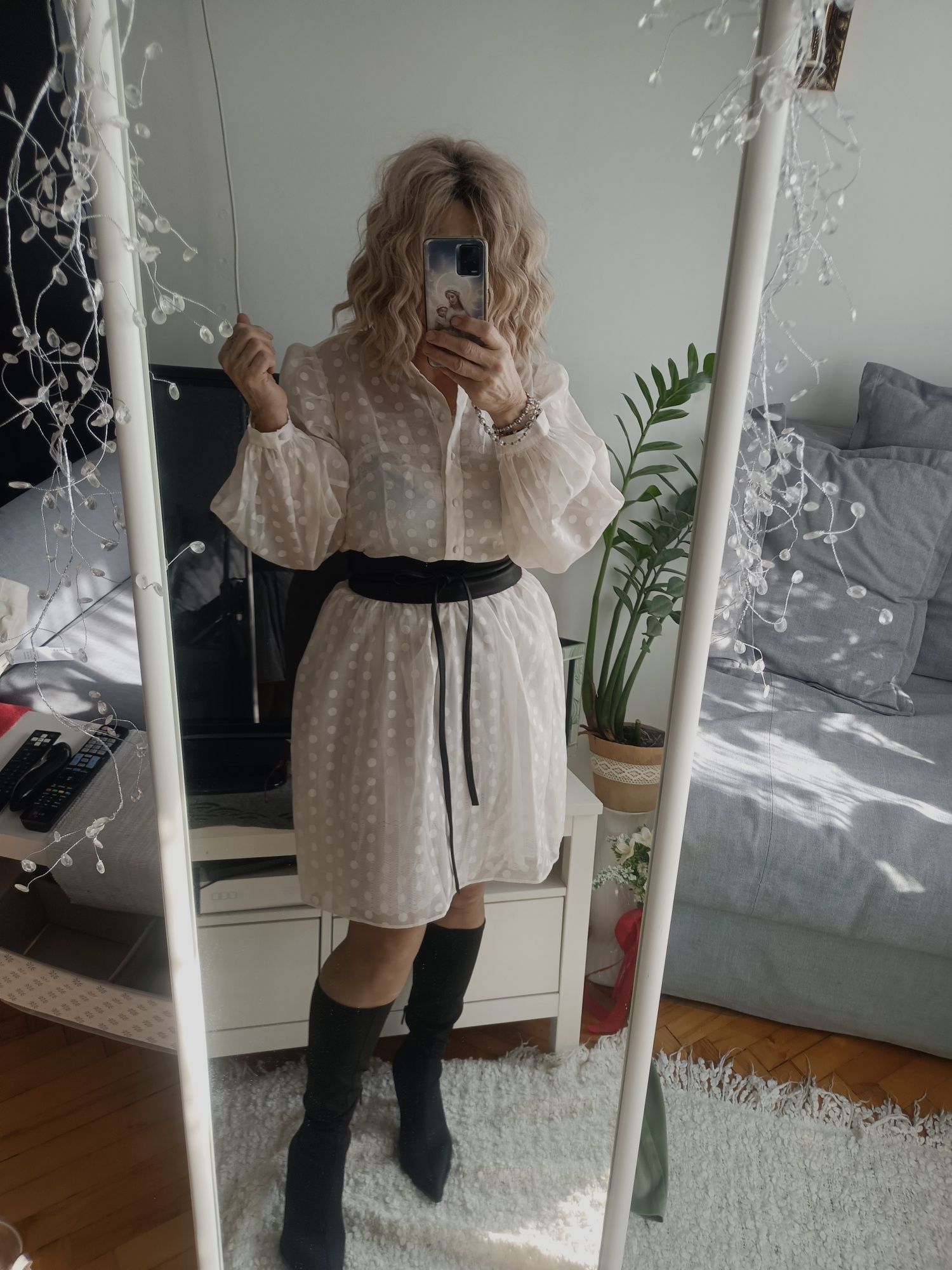 Sukienka szyfonowa H&M roz