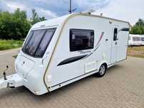 Elddis Xplore 402  Przyczepa 2-3 osobowa, Duża łazienka. Mover