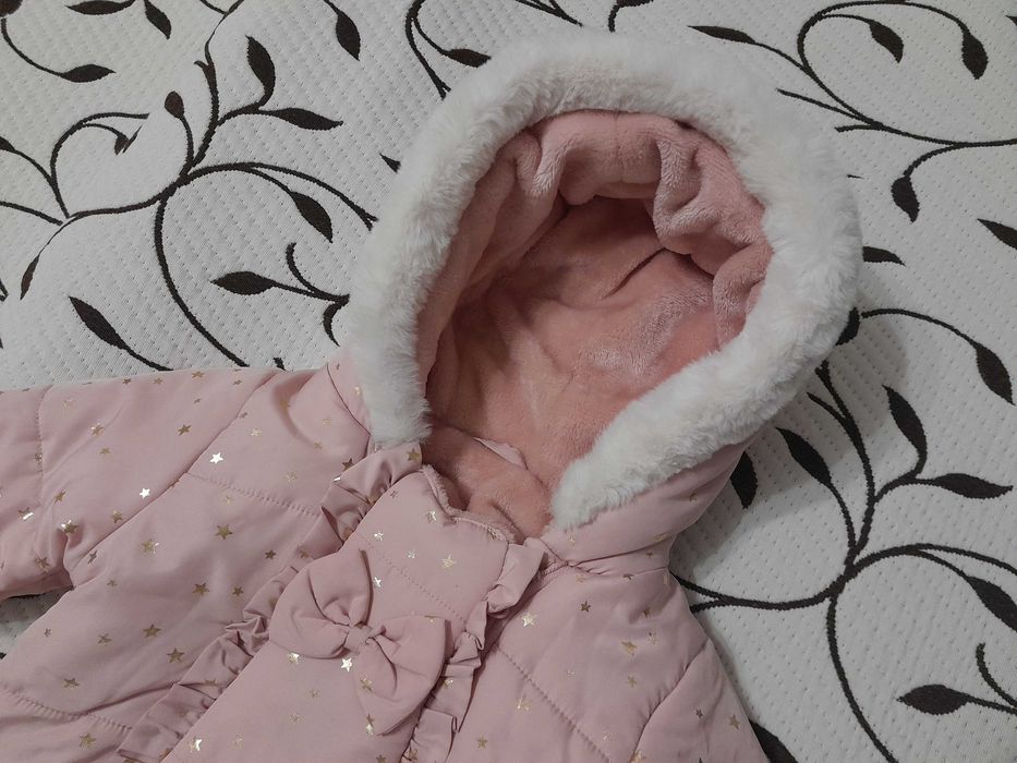 Комбинезон на еврозиму для девочки 1-1,5 года, фирменный