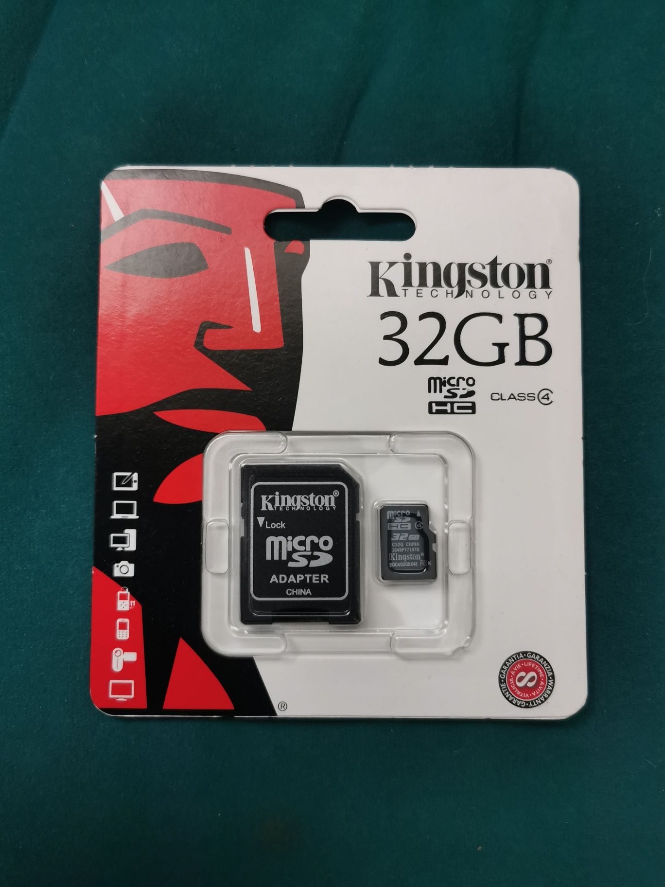 Karta pamięci microSD (SDHC) Kingston SDCS2/32GB 32 GB
