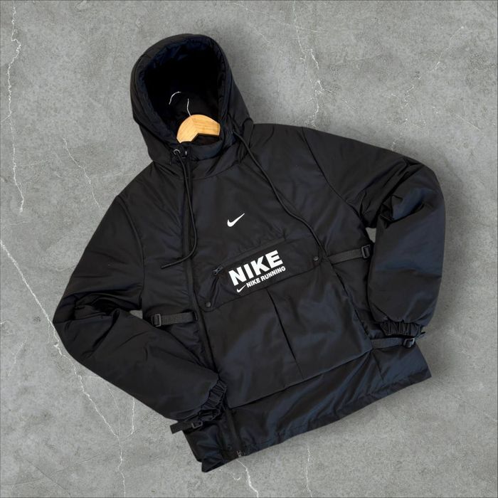 Куртка Nike утеплена. Чоловіча куртка Найк осінь-зима. Парка