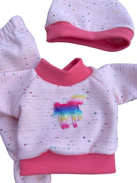 На подарунок! Комплект одягу на ляльку пупса 32 см baby born anabel