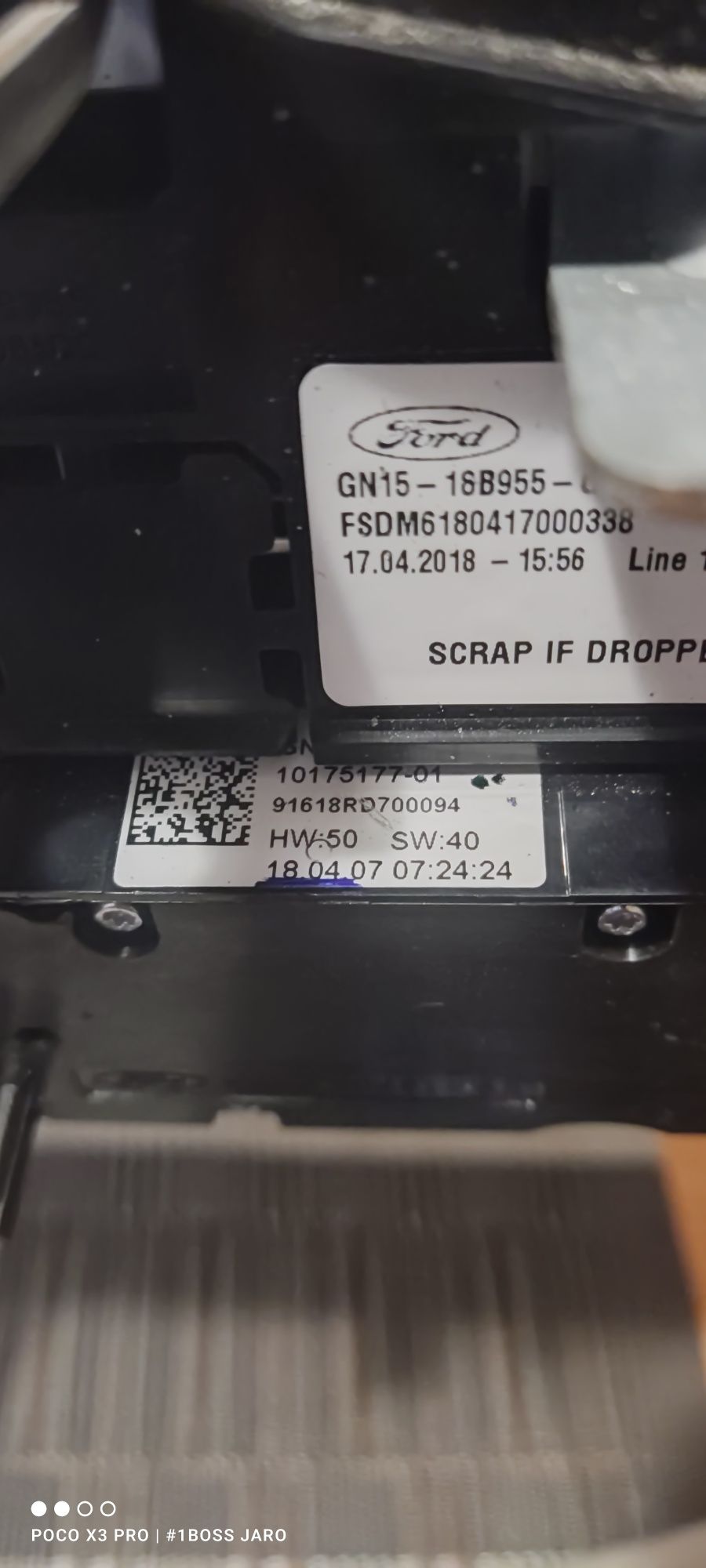 Ford Display SYNC 3 radio nawigacja GPS mp3