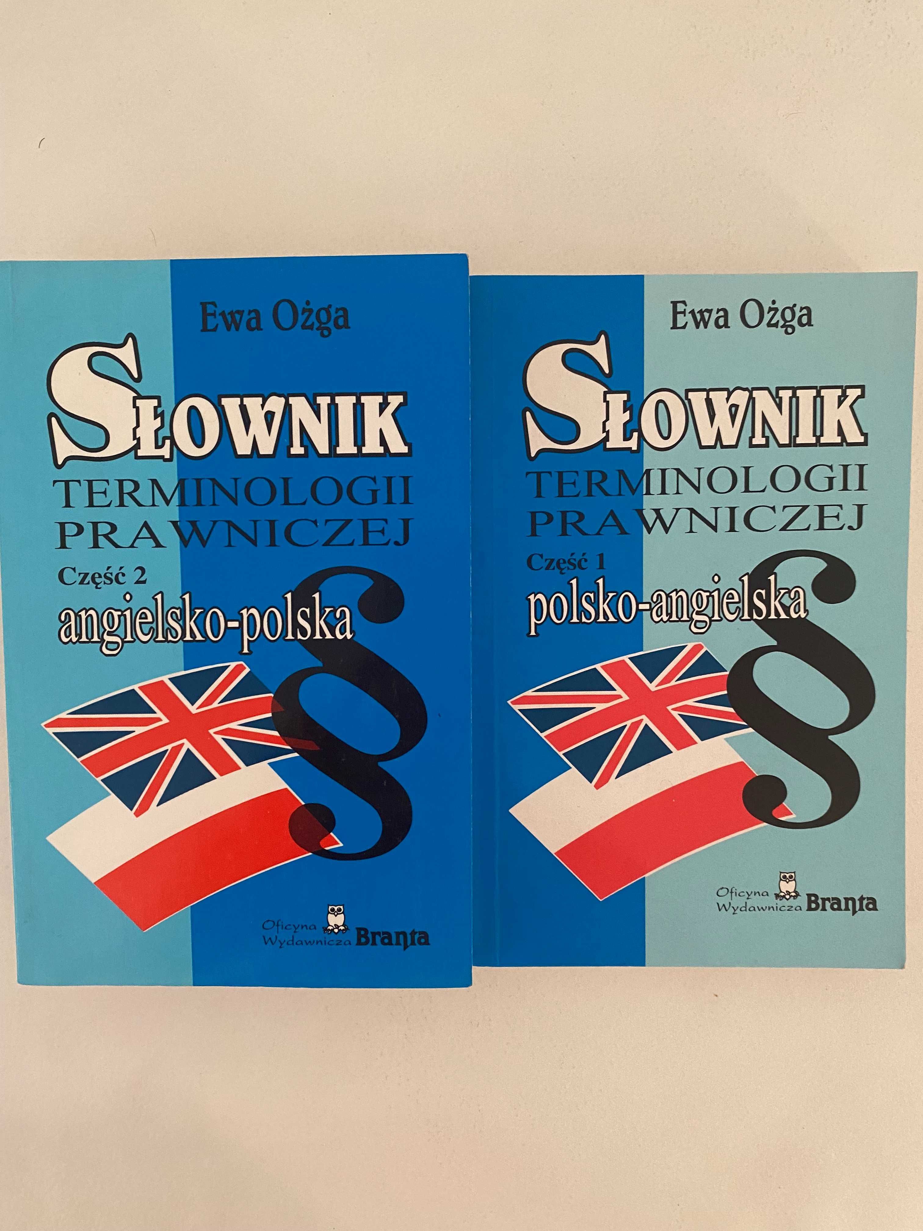 Słownik terminologii prawniczej polsko-angielski, angielsko-polski