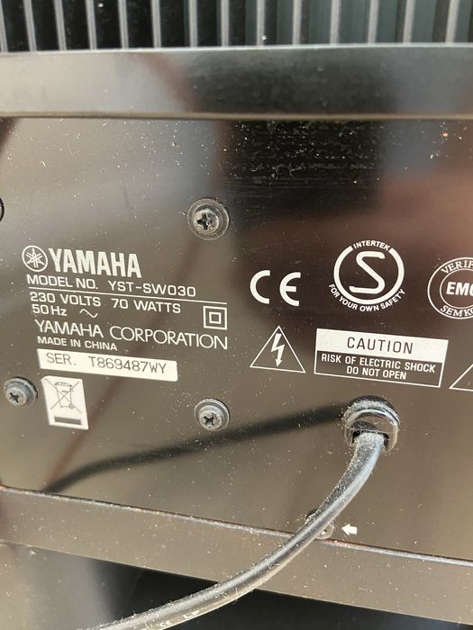 Subwoofer Yamaha YST-SW 030