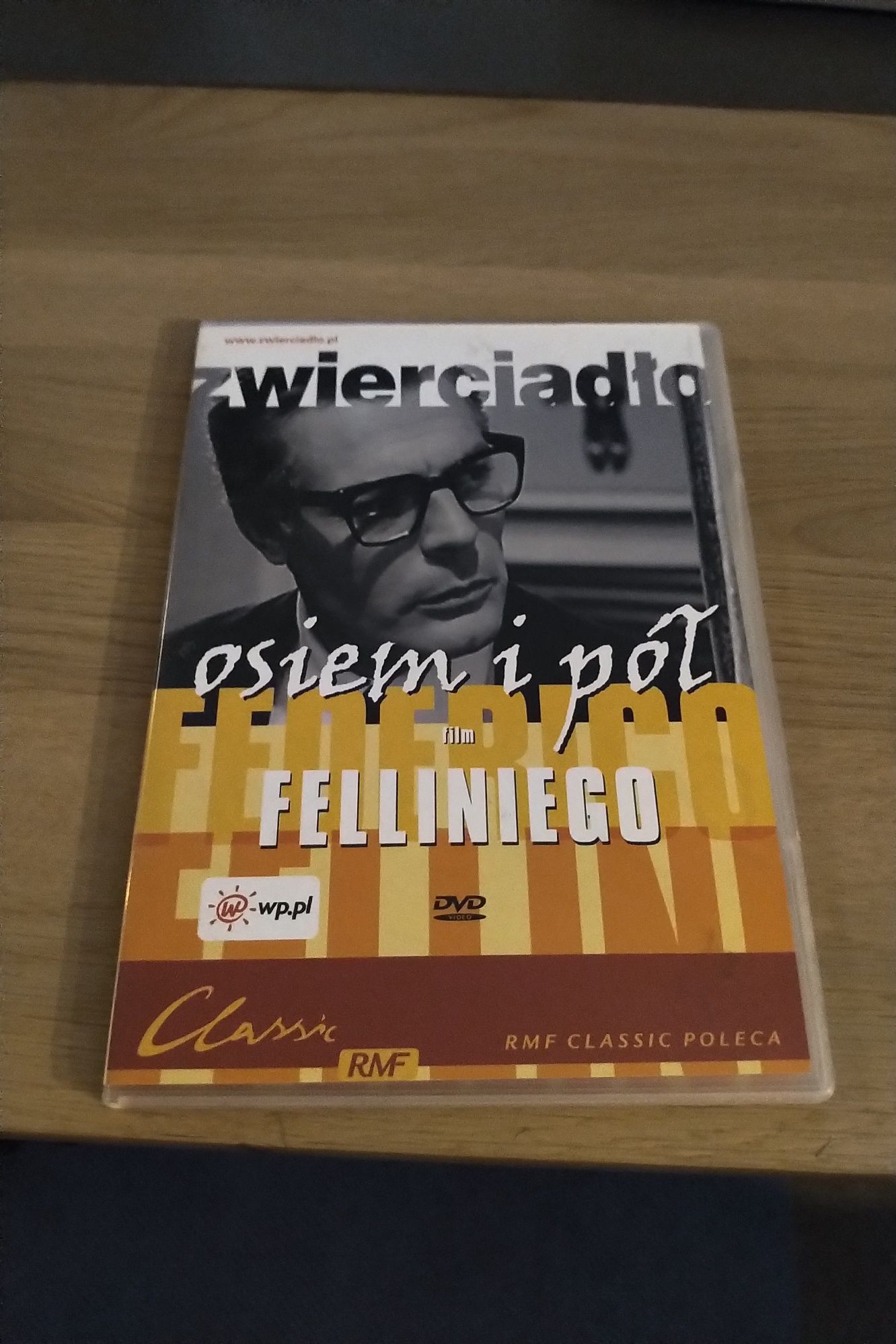Osiem i pół Federico Fellini film dvd plyta