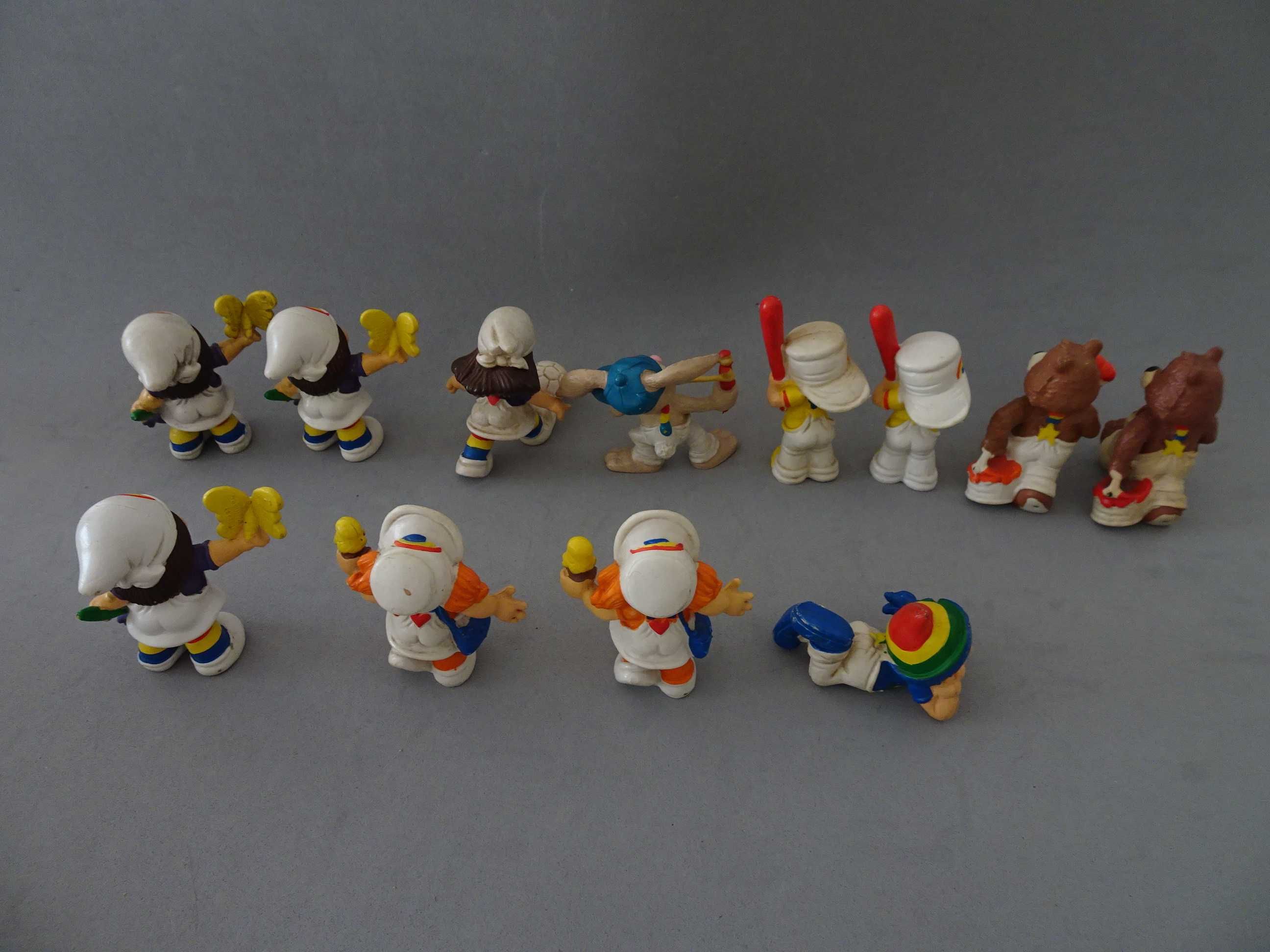 Figuras em PVC da coleção Arco-Íris