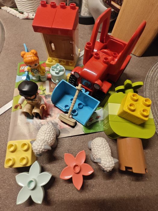 Lego Duplo Фермерський трактор і тварини 10950