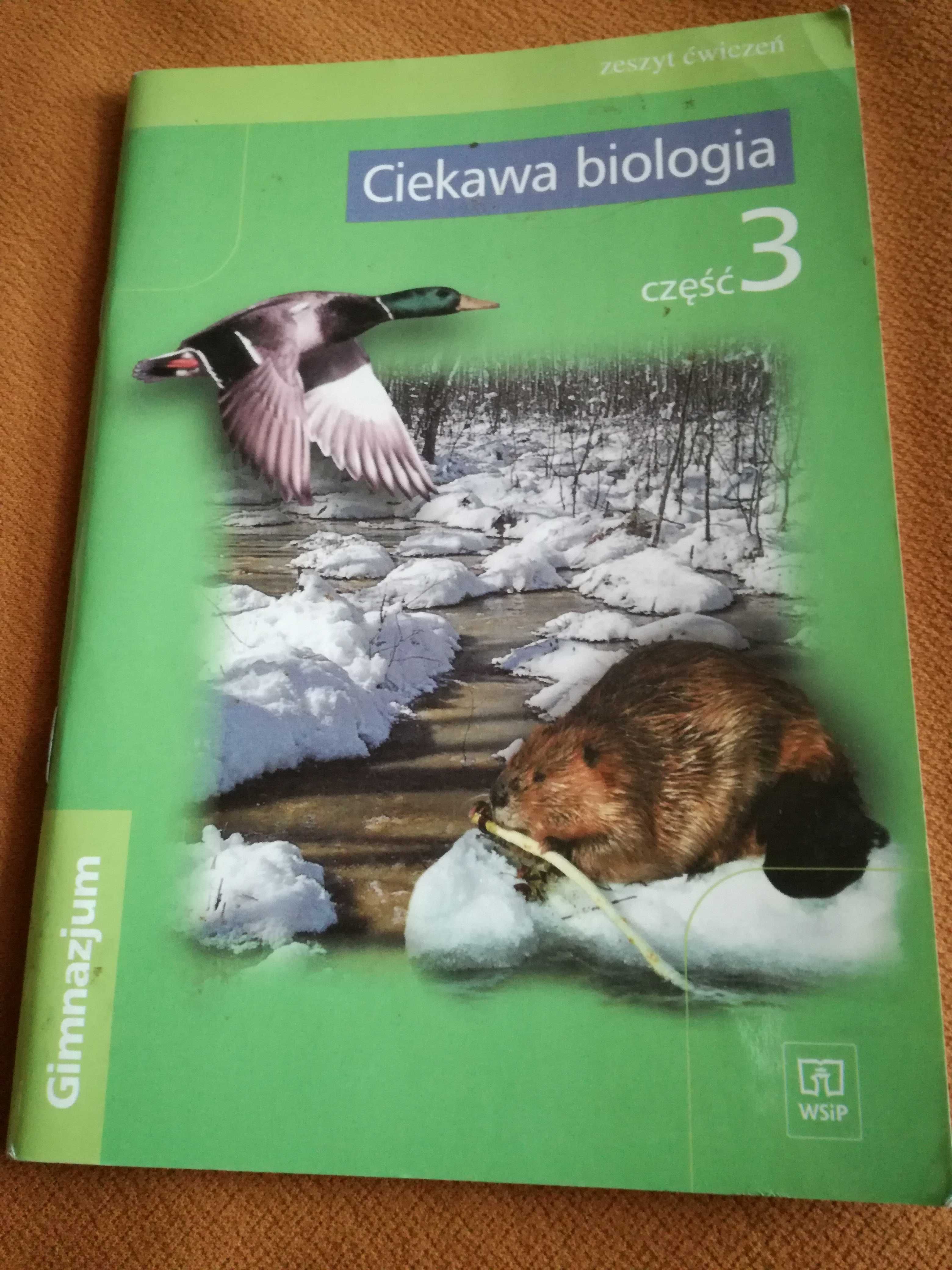 Ciekawa biologia zeszyt ćwiczeń część 3 Gimnazjum-Kłos,Kofta