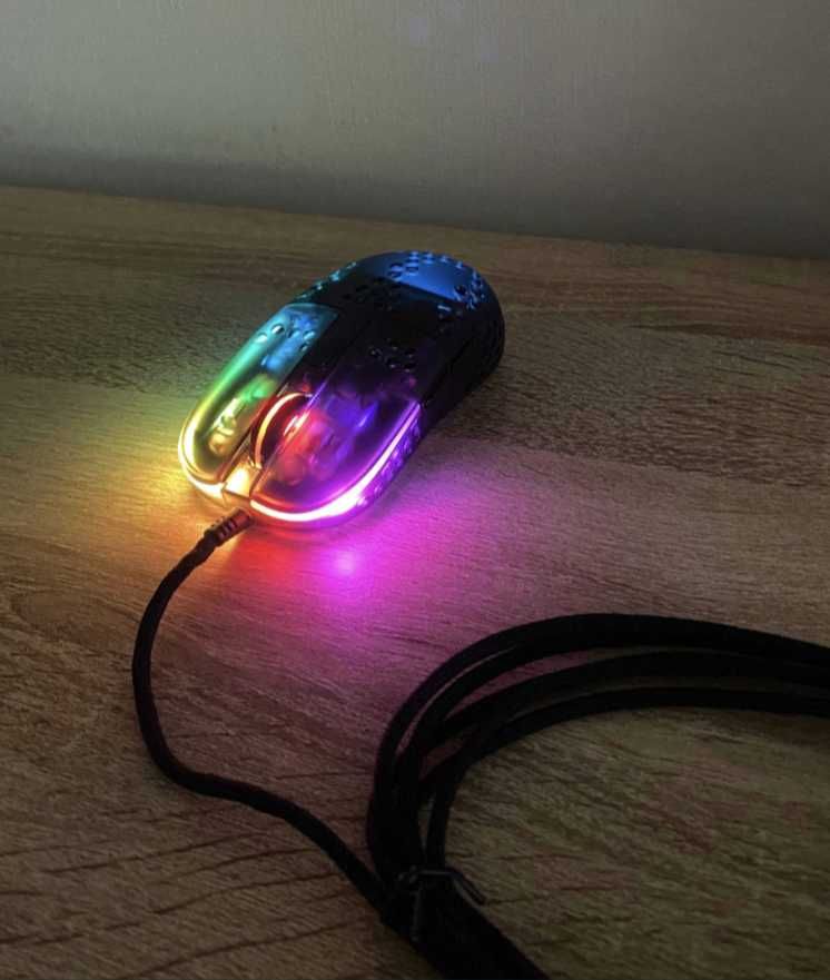 Мышка игровая Xtrfy MZ1 RGB USB Black