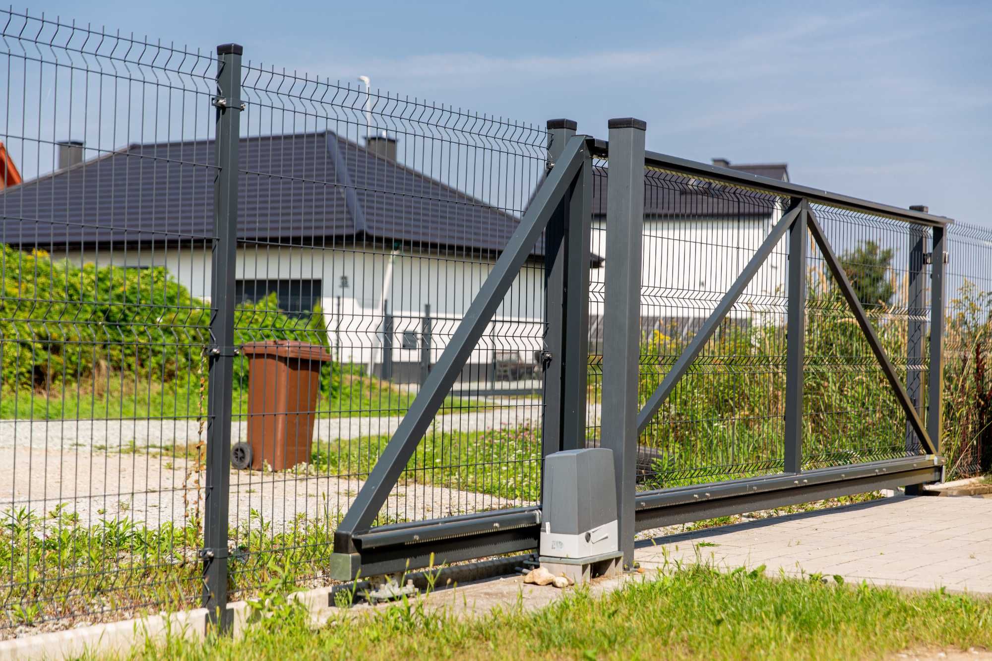 Panele ogrodzeniowe z Podmurówką - GOTOWE ZESTAWY - Dostawa pod dom!