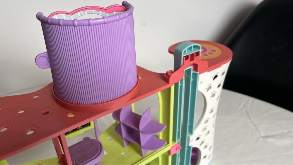Clínica veterinária Polly Pocket + acessórios originais