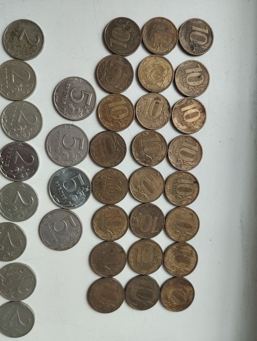 Коллекционирование,российские рубли,монеты